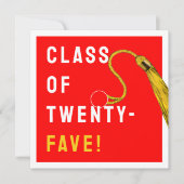 卒業おもしろい2025 カード (正面)