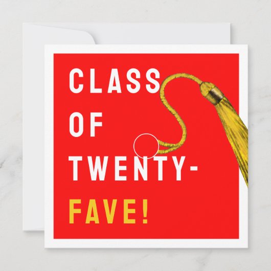 卒業おもしろい2025 カード (正面)