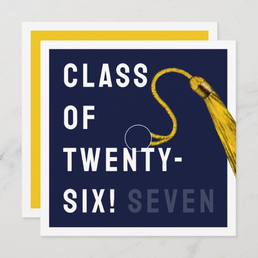 卒業おもしろい2025 カード (正面/裏面)