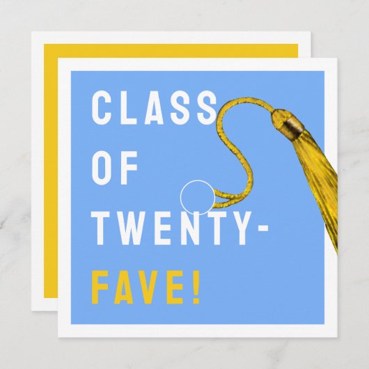 卒業おもしろい2025 カード (正面/裏面)