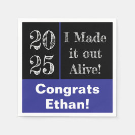 卒業おもしろい2025 スタンダードカクテルナプキン