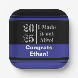 卒業おもしろい2025 ペーパープレート