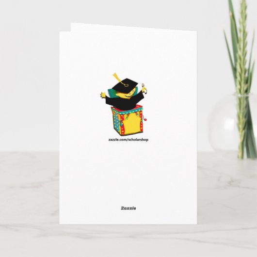 卒業おもしろい カード (裏面)