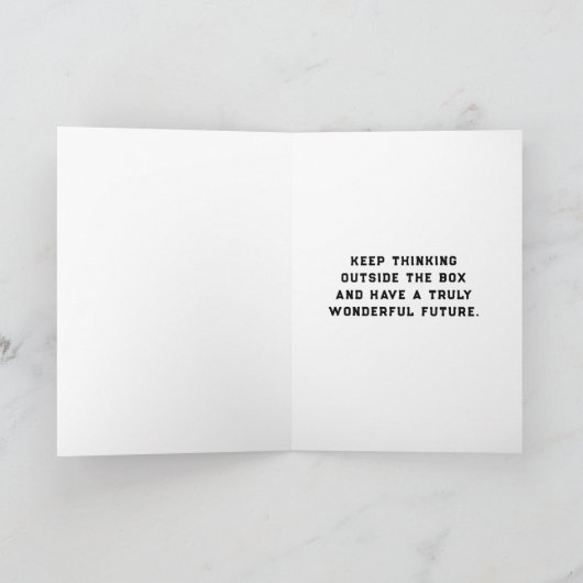 卒業おもしろい カード (内部)