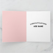 卒業おもしろい カード (内部)