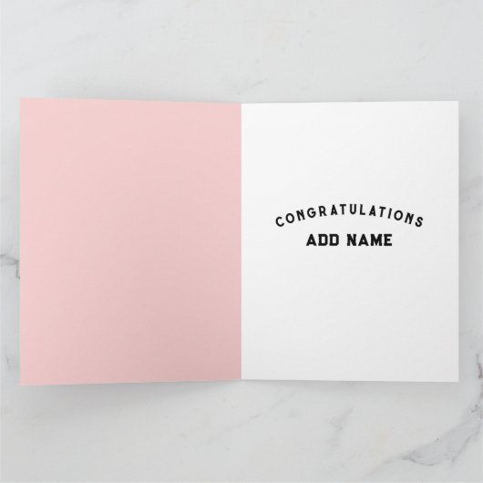 卒業おもしろい カード (内部)