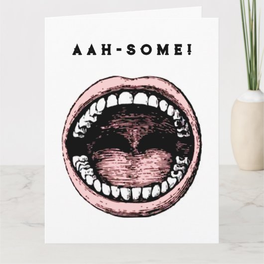 卒業おもしろい カード (正面)