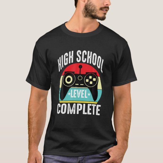 卒業おもしろい – シニア・ゲーマー2021グラッドギフト Tシャツ (正面)