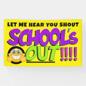 卒業おもしろい 横断幕 (横)