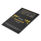 卒業お気に入りスターズXLキャンディラッパーメモ帳 ノートパッド (アングル)