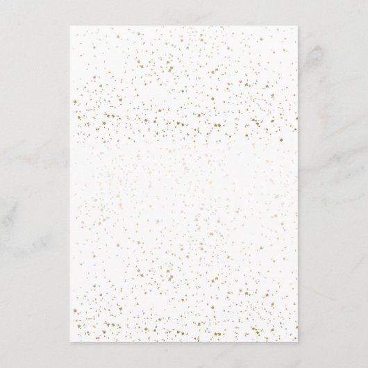 卒業お洒落パーティーのディナーメニュー メニュー (裏面)