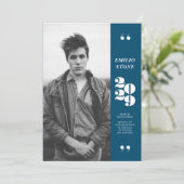 卒業お洒落招待状 案内状 (スタンド正面)