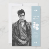 卒業お洒落招待状 案内状 (正面)