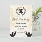 卒業お祝いの背景 招待状 (スタンド正面)