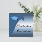 卒業お祝いパーティの招待状 招待状 (スタンド正面)