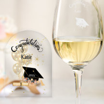 卒業お祝いモダンカード