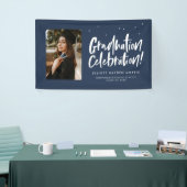 卒業お祝い海軍パーティー 横断幕 (トレードショー)