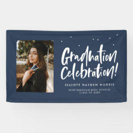 卒業お祝い海軍パーティー 横断幕