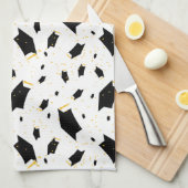 卒業お祝い キッチンタオル (四つ折り)