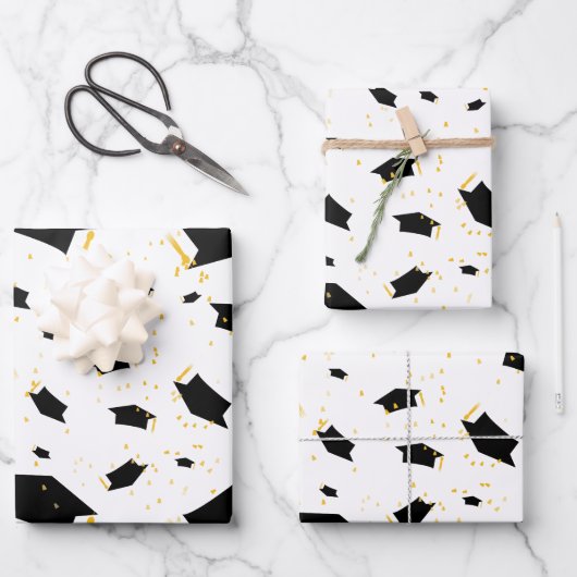 卒業お祝い- ラッピングペーパーシート (正面)