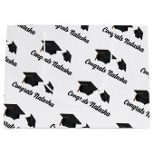 卒業お祝い ラージペーパーバッグ (正面)