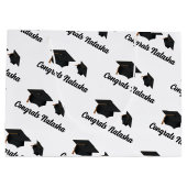 卒業お祝い ラージペーパーバッグ (裏面)