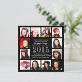 卒業お祝い（写真12枚） 招待状 (スタンド正面)