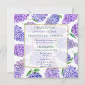 卒業お茶娘むらさきワルビス 招待状 (正面)