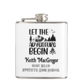 卒業が冒険を始める フラスク (正面)