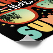 卒業さよなら幼稚園こんにちは夏 ポスター (角)