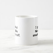 卒業したよ。今じゃ賢いんだってさ!コーヒー コーヒーマグカップ (中央)