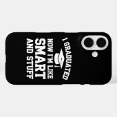 卒業したよ 今は賢いしカッコいい 卒業 Case-Mate iPhoneケース (裏面 (横))