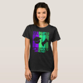 卒業したらゲームに戻れる Tシャツ (正面フル)