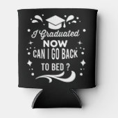 卒業したら今卒業したらベッドに戻れる 缶クーラー (正面)