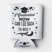 卒業したら今卒業したらベッドに戻れる 缶クーラー (正面)