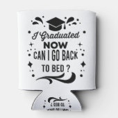 卒業したら今卒業したらベッドに戻れる 缶クーラー (裏面)