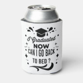 卒業したら今卒業したらベッドに戻れる 缶クーラー (缶裏面)