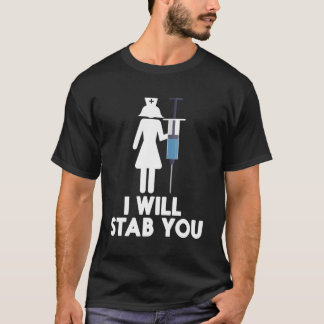 卒業したナースギフトおもしろいを刺してやる Tシャツ