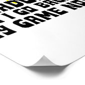 卒業した今ゲームに戻ってもいい学校の卒業 ポスター (角)