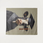 卒業した牛 タペストリー (正面(横))