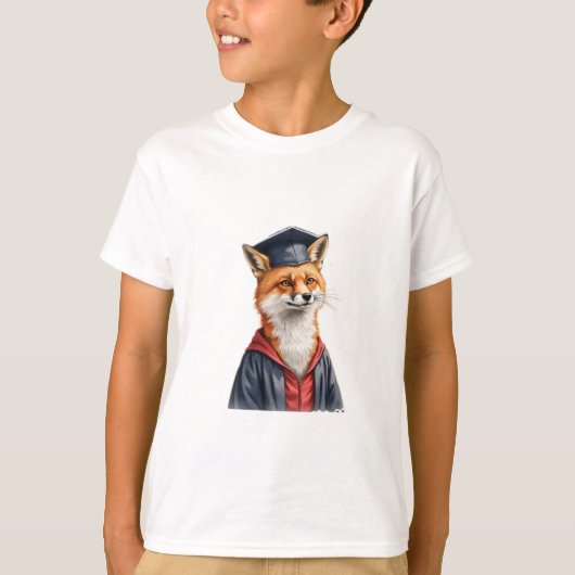 卒業した狐 Tシャツ (正面)