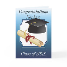 卒業した甥におめでとう