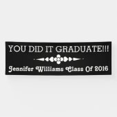 卒業した 横断幕 (横)