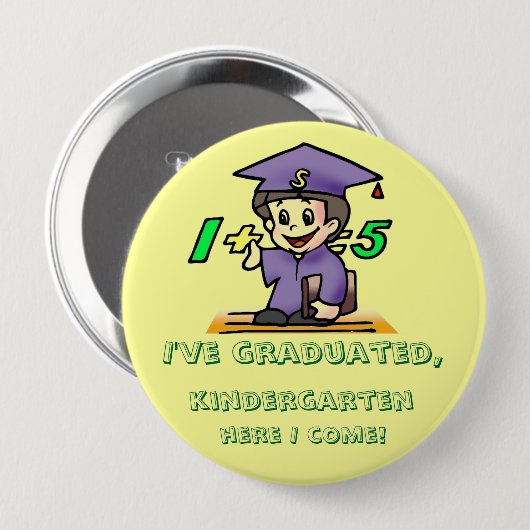 卒業した –  缶バッジ (正面&裏面)