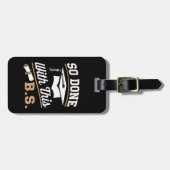 卒業したBS独身で済んだ ラゲッジタグ (正面横)