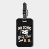 卒業したBS独身で済んだ ラゲッジタグ (正面縦)