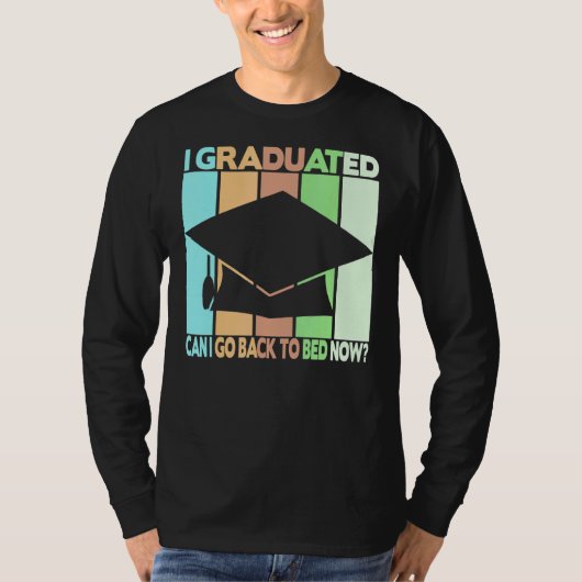 卒業しても寝られる Tシャツ (正面)