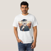卒業するオオカミ Tシャツ (正面フル)