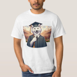 卒業するオオカミ Tシャツ
