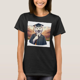 卒業するオオカミ Tシャツ